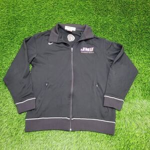 JMU Basketball Jacket Medium 22x28 Black Warm-Up